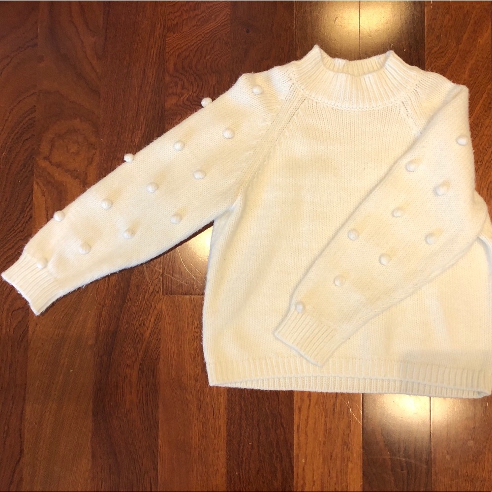 CeCe White Sweater
